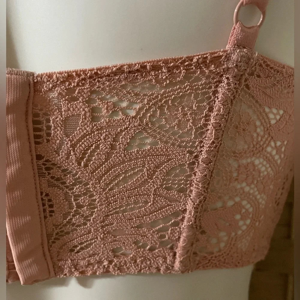Victoria’s Secret Very Sexy Plunge Bra 34C Panty M NWT 🆕 Lingerie Set 🩷🩷 - Picture 17 of 17